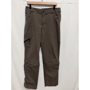 Showers Pass Skyline Cycling Pants Mens Large Brown Technical Commuter Trousers